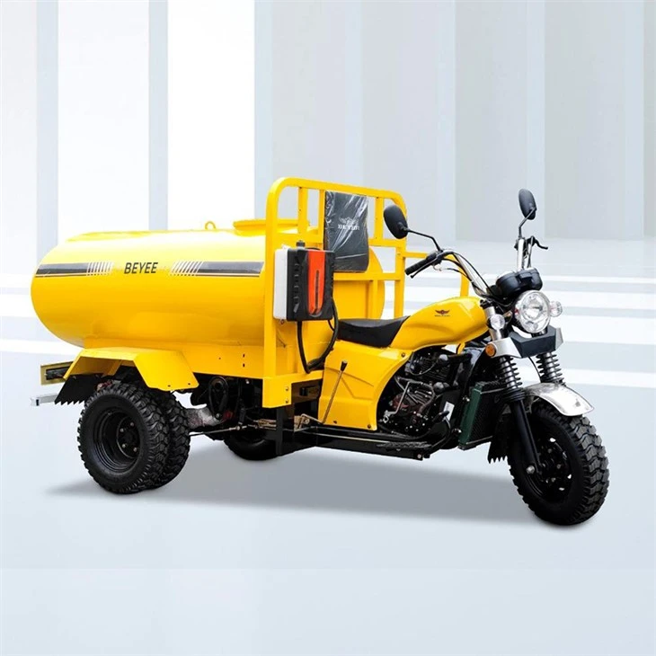 Petrol Engine Water Tanker Tricycle